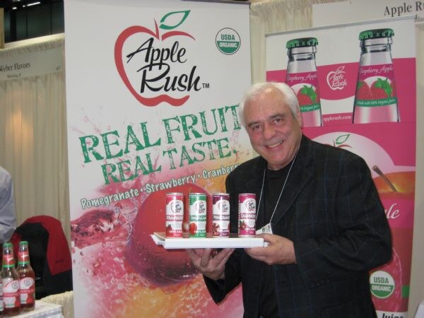 Photo unavailable. Robert Corr of Apple Rush at the Apple Rush exhibit at ATO-FF 2008.