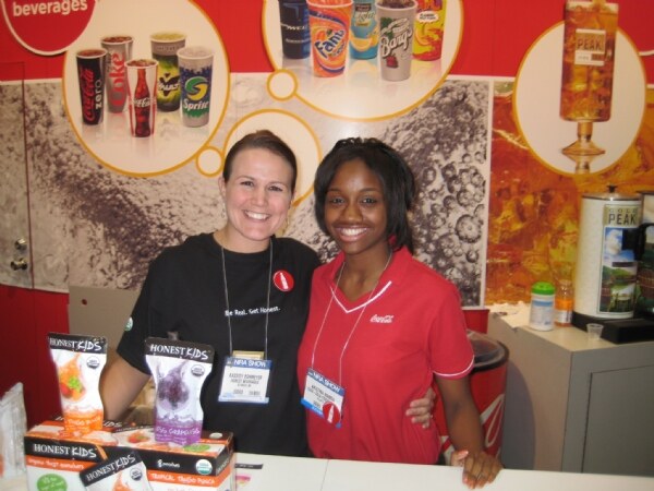 Photo unavailable. Archive listing for Cassidy Bohmey of Honest Tea at the NRA 2008 trade show.