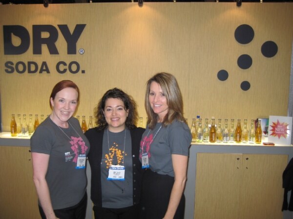 Photo unavailable. Louisa Lawless, Abby Calvo and Kelly Kerbs of Dry Soda are the people listed for this image from the NRA 2008 trade show.