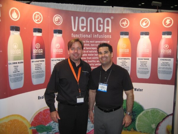 Photo from NRA 2008 associated with Marc Lange and Jamie Day of Venga. The image is unavailable, so the scene is not described.