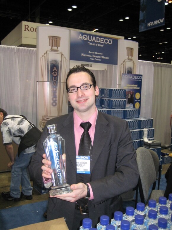 Photo unavailable. Matthew Hughes of Aquadeco is the person listed for this image from the NRA 2008 trade show.