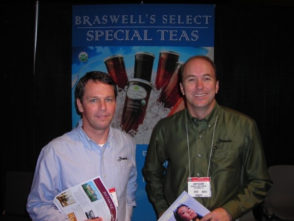 Photo unavailable. Image associated with Chris McMahon and Andy Oliver of Braswell's Select at the NY Fancy Food 2008 trade show.