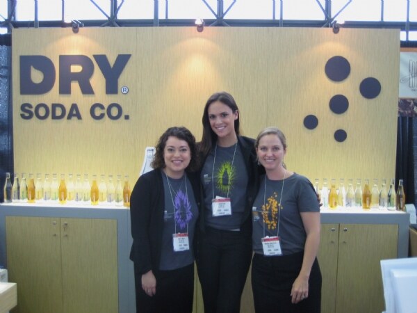 Dry Soda display at the NY Fancy Food 2008 trade show.