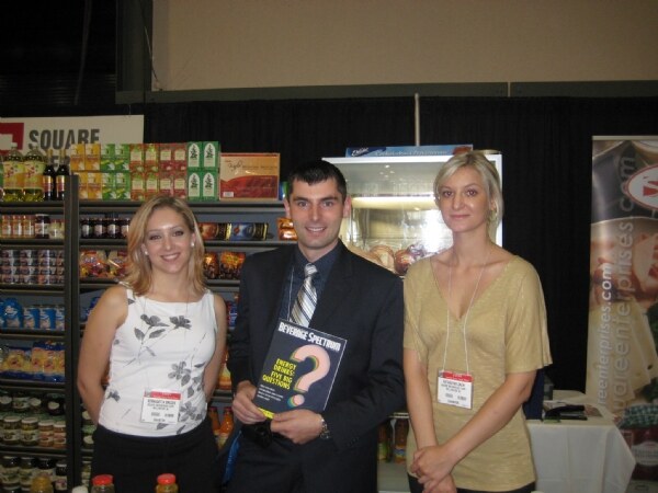 Photo unavailable. Image associated with Bernadetta Brozek, Peter Gasienica and Katarzyna Zach of Square Enterprises at NY Fancy Food 2008.