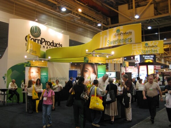 The Corn Products exhibit at the IFT 2008 trade show.