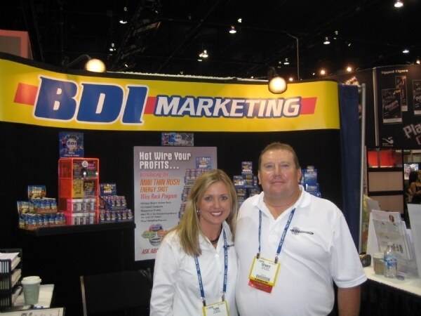 Photo unavailable. Image associated with the BDI Marketing and Mini Thin Rush brands at the NACS 2008 trade show.