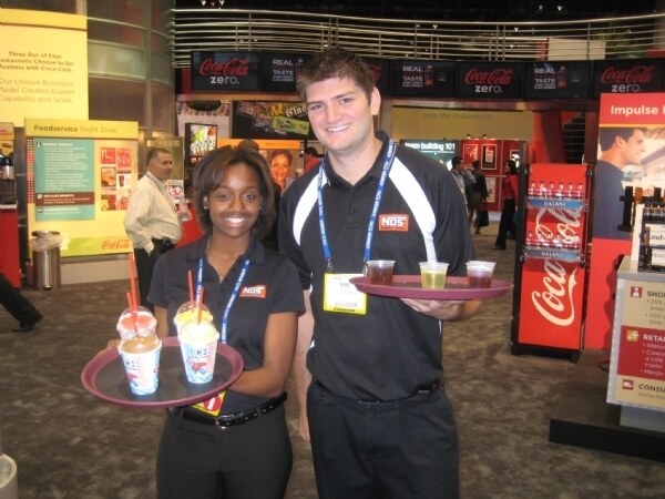 Photo unavailable. Trade-show image associated with Coca-Cola at NACS 2008.