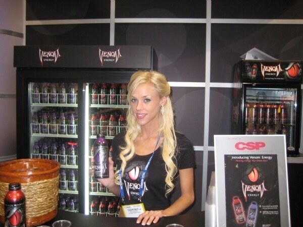 Photo unavailable. Image associated with Dr. Pepper-Snapple and its Venom Energy brand at the NACS 2008 trade show.