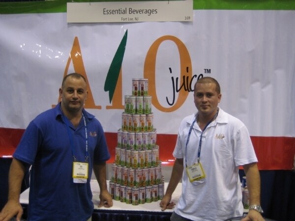 Photo unavailable. Image associated with Essential Beverages and ALO at the NACS 2008 trade show.