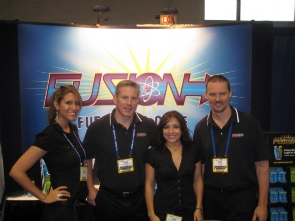 Photo unavailable. Archive image associated with the Fusion Energy brand at the NACS 2008 trade show.