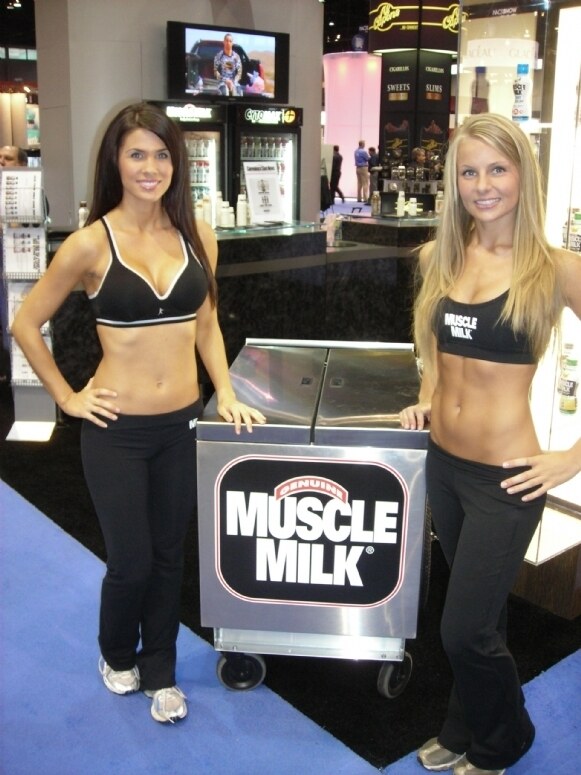 Photo unavailable. Image associated with the Muscle Milk brand at the NACS 2008 trade show.
