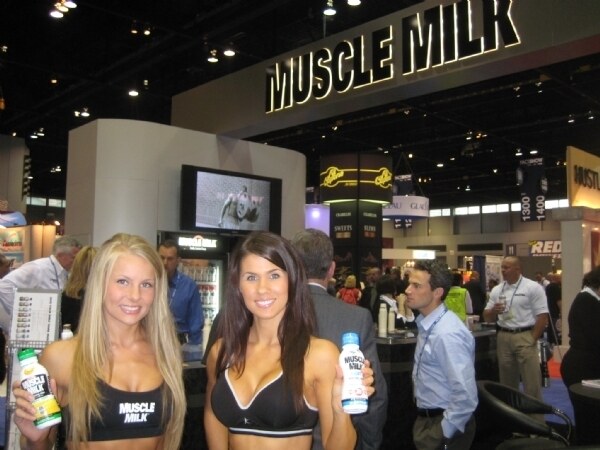 Photo unavailable. Image associated with the Muscle Milk brand at the NACS 2008 trade show.