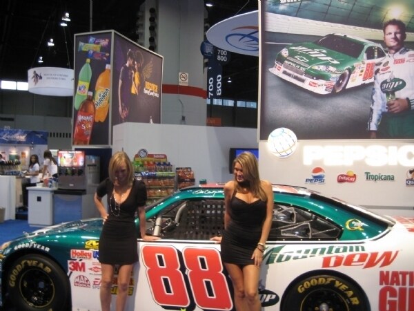Photo unavailable. Image associated with Pepsico at the NACS 2008 trade show, archived under the title Pepsico Models.