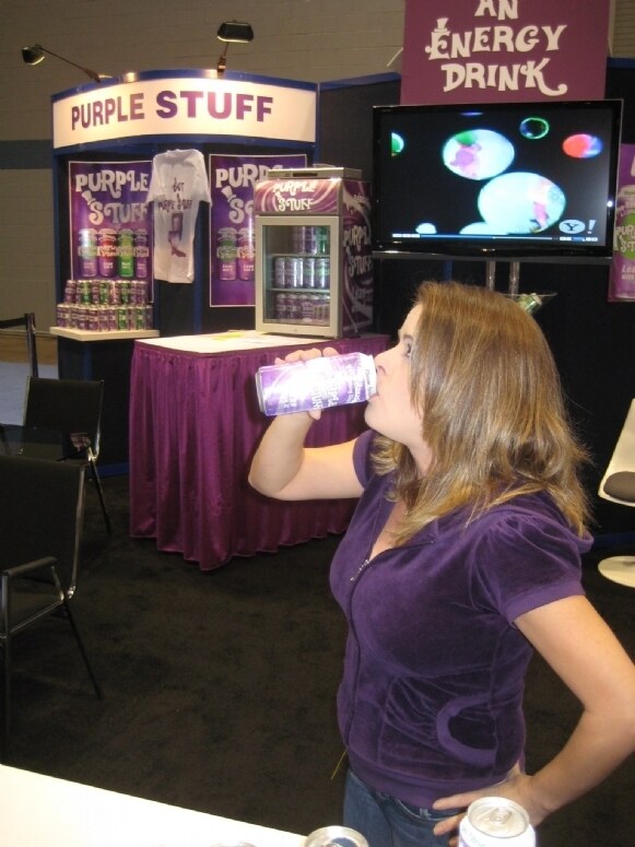 Photo unavailable. Image associated with Purple Stuff at the NACS 2008 trade show, one of several archived images.