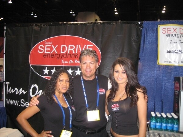 Photo unavailable. Image from the Sex Drive Energy Drink booth at NACS 2008.