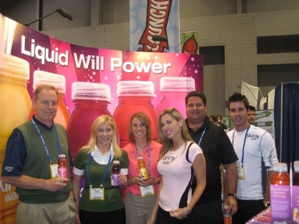 Photo unavailable. Image from the Skinny Water booth at NACS 2008.