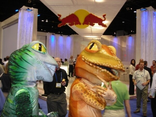 Photo unavailable. Image from the SoBe booth at NACS 2008, archived as SoBe Lizards.