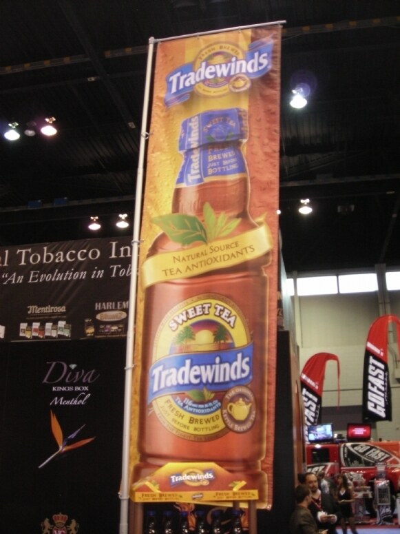 Photo unavailable. Archive image associated with Tradewinds Tea at the NACS 2008 trade show.