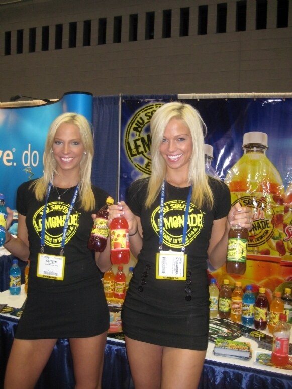 Photo unavailable. Archive image associated with United Beverage Group and Nu South at the NACS 2008 trade show.