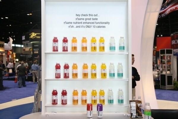 Photo unavailable. Archive image associated with Vitamin Water at the NACS 2008 trade show.