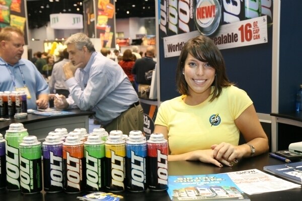 Photo unavailable. Image associated with Wet Planet and Jolt Cola at the NACS 2008 trade show.