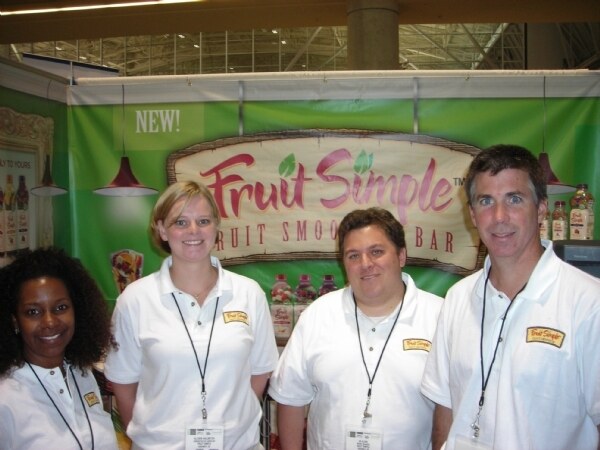 Photo unavailable. Archive image associated with the Fruit Simple brand at Expo East 2008.