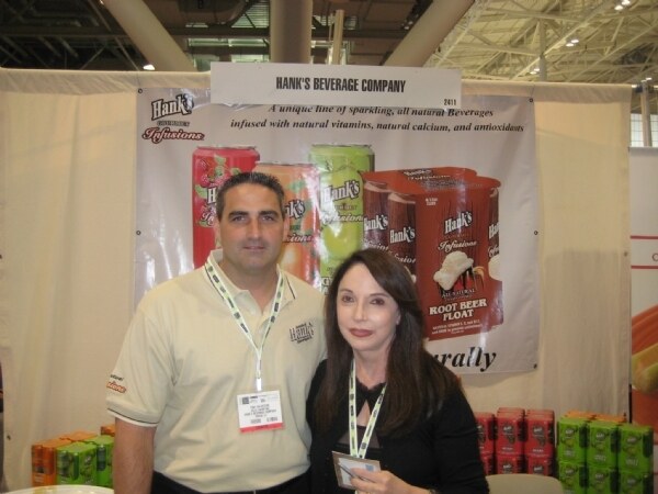 Exhibit photo from Expo East 2008 associated with the Hank's Gourmet Sodas brand. The image is unavailable, so no further visual detail is described.