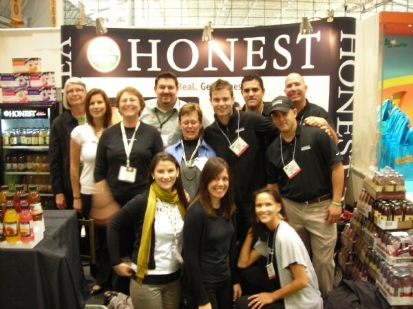 Exhibit photo from Expo East 2008 associated with the Honest Tea brand. The image is unavailable, so no further visual detail is described.