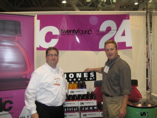Photo unavailable. The image is from the Jones Soda presence at Expo East 2008.