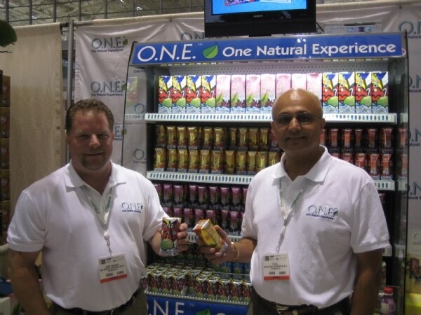 Photo unavailable. Image from the Expo East 2008 gallery associated with the brand O.N.E. Natural Experience Coconut Juice.
