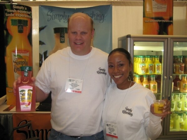 Photo from Expo East 2008 associated with the brand Simply Orange. The image is unavailable, so the scene is not described.