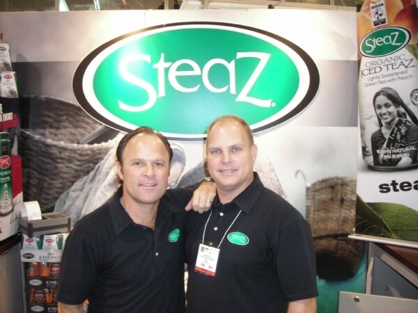 Photo from Expo East 2008 associated with the brand Steaz. The image is unavailable, so the scene is not described.