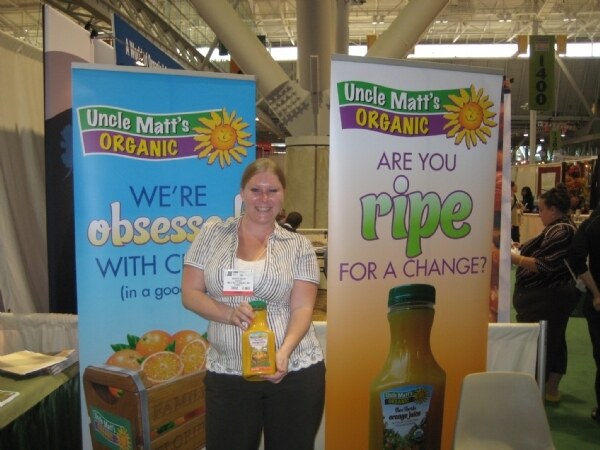 Photo unavailable. Image associated with the Uncle Matt's Organic Juices brand at Expo East 2008.