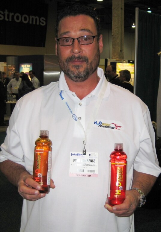 Photo unavailable. Image associated with the H10O water brand at InterBev 2008.