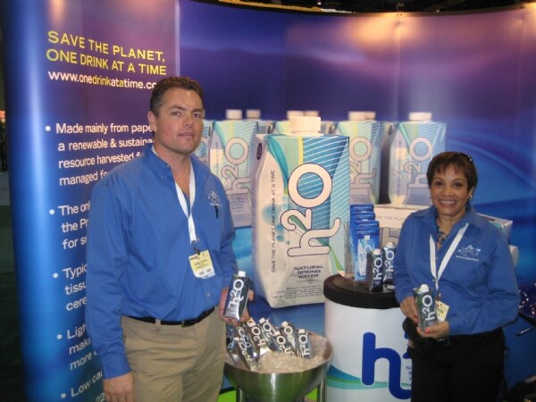 Photo unavailable. Image associated with the H2O Water brand at InterBev 2008.