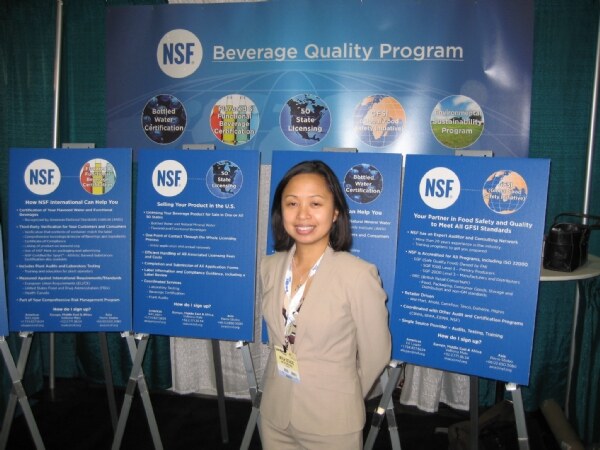 Photo unavailable. Image associated with the NSF Beverage Quality Program at the InterBev 2008 trade show.