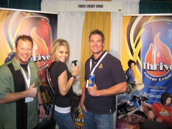 Photo unavailable. Image associated with Thrive Energy Drink at the InterBev 2008 trade show.