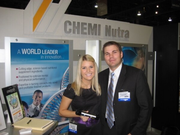 Trade show exhibit for CHEMI Nutra at Supply Side 2008.