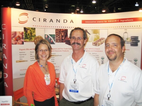 Trade show exhibit for Ciranda at Supply Side 2008.