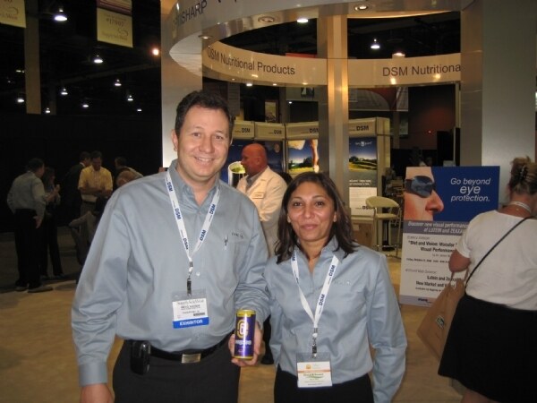 Trade show exhibit for DSM at Supply Side 2008.