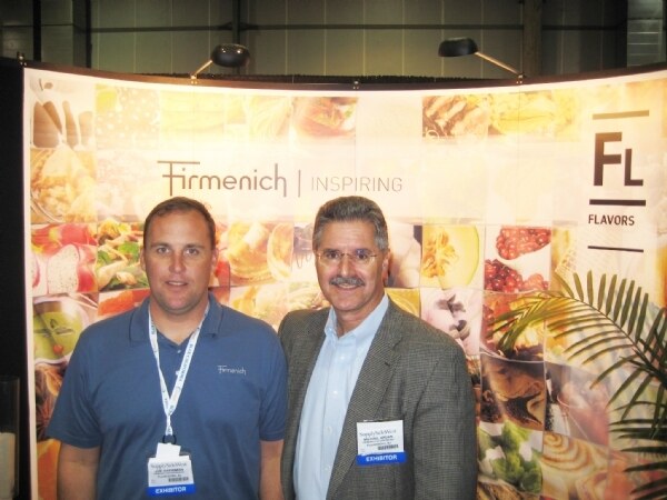 Trade show exhibit for Firmenich at Supply Side 2008.