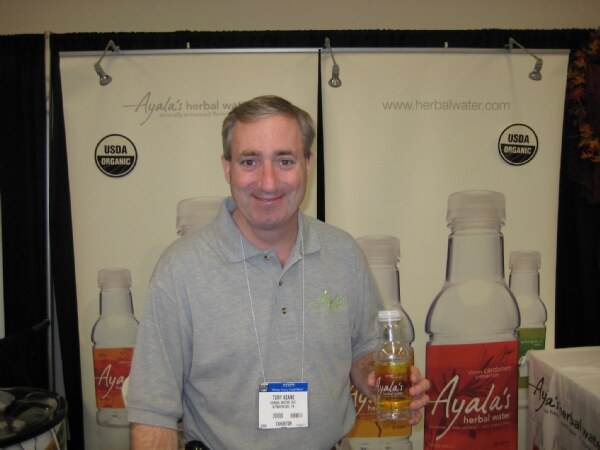 Photo from Winter Fancy Food Show 2009 associated with the brand Ayala's Herbal Water. The image is unavailable, so the visible scene is not described.