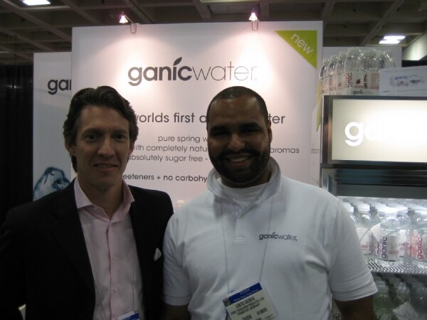 Photo unavailable. Archive image associated with the Ganic Water brand at the Winter Fancy Food Show 2009.