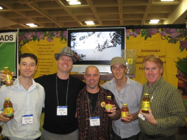 Photo unavailable. Archive image associated with the Guayaki brand at the Winter Fancy Food Show 2009.