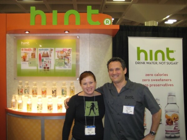 Photo unavailable. Archive image associated with the HINT Water brand at the Winter Fancy Food Show 2009.