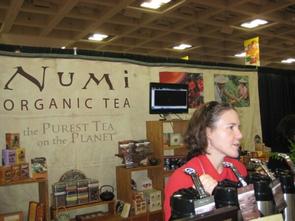 Photo unavailable. Archive image associated with the Numi Organic Tea brand at the Winter Fancy Food Show 2009.