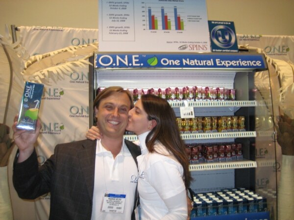 Photo unavailable. Archive image associated with the One Natural Coconut Juice brand at the Winter Fancy Food Show 2009.