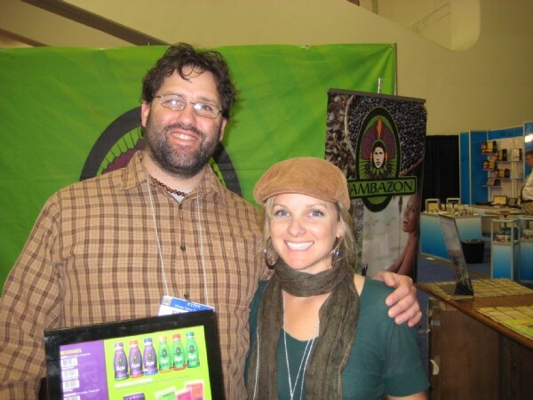 Photo unavailable. Archive image associated with the Sambazon brand at the Winter Fancy Food Show 2009.