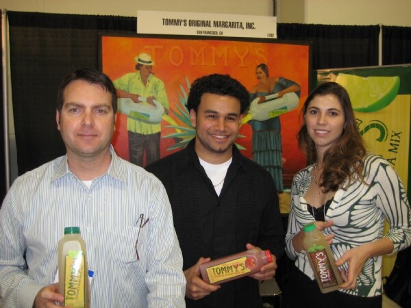 Exhibit display for Tommy's at the Winter Fancy Food Show 2009. The photo is unavailable, so no further visual details are described.