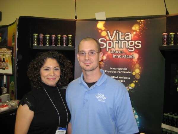 Photo unavailable. Archive image associated with Vita Springs Water at the Winter Fancy Food Show 2009.